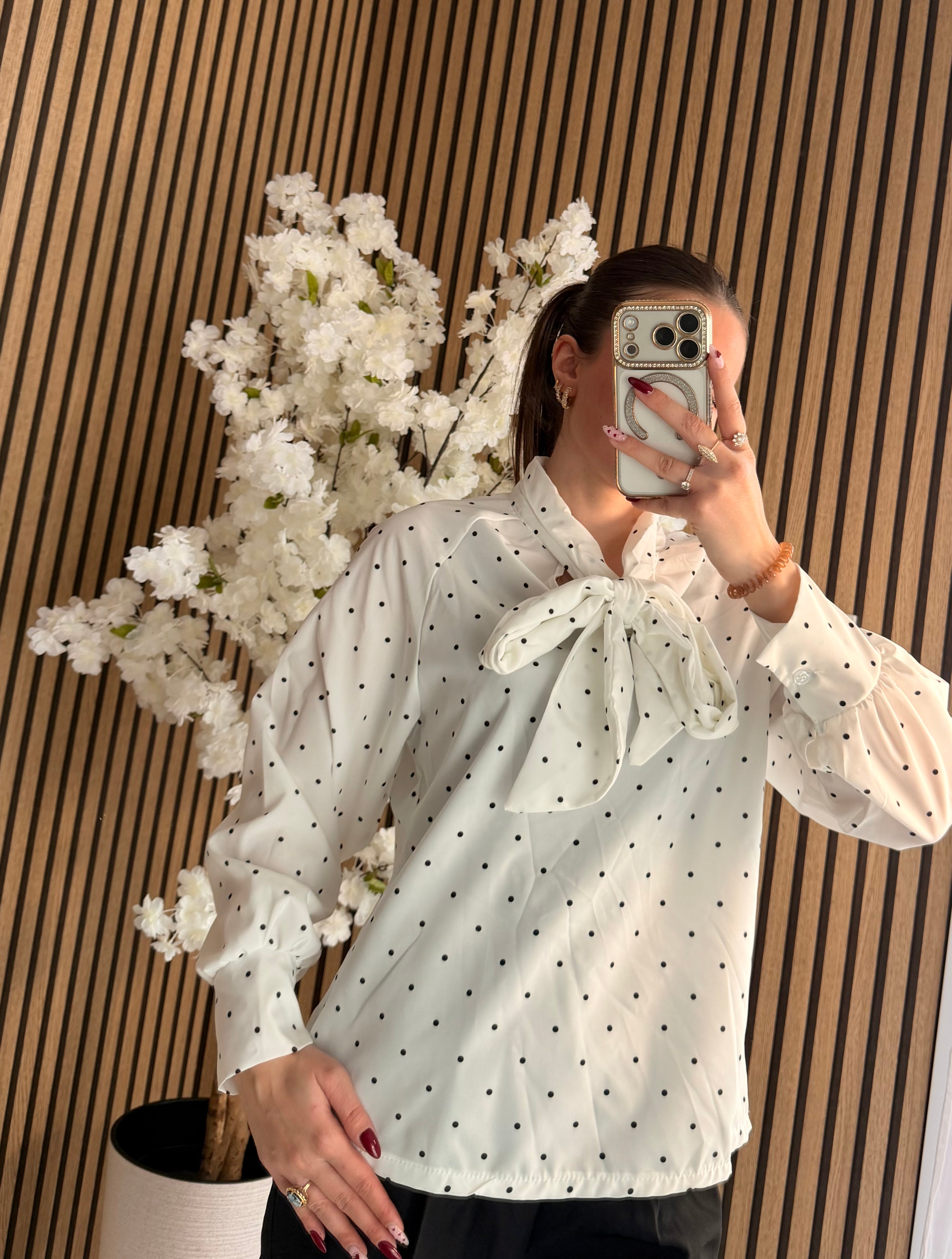 Blouse CAMÉLIA Blanc